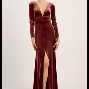 Jenny Yoo Malia English Rose bridesmaids dress